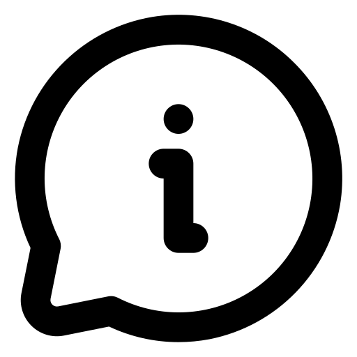 À propos Icon